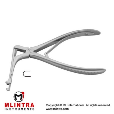Citelli Mastoid Rongeur Stainless Steel, 17 cm - 6 3/4" Bite Size 2 mm